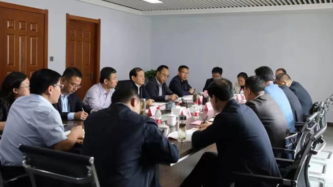 定西市市委副書記、市長戴超一行到訪甘肅文旅集團