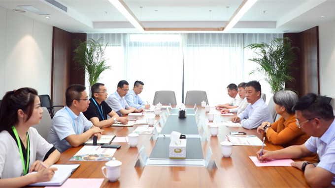 臨夏州委常委、宣傳部長(zhǎng)王建華一行來(lái)甘肅文旅集團(tuán)推介洽談文旅項(xiàng)目