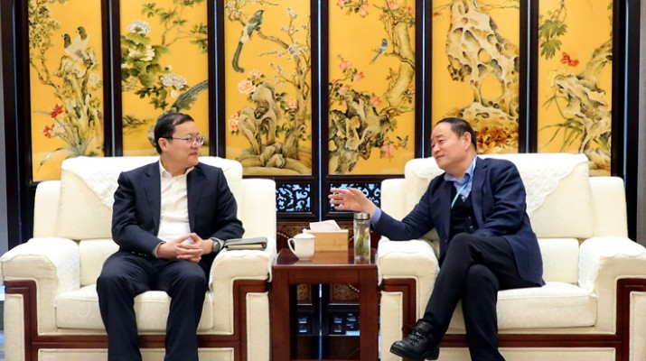 中國銀行甘肅省分行黨委書記、行長王峰一行到訪甘肅文旅集團