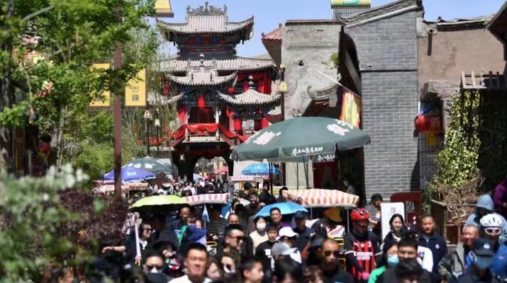 集團要聞丨甘肅文旅集團各景區(qū)“五一”假期人氣爆棚，累計接待游客50余萬人次